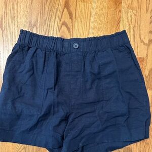 Size large blue shorts